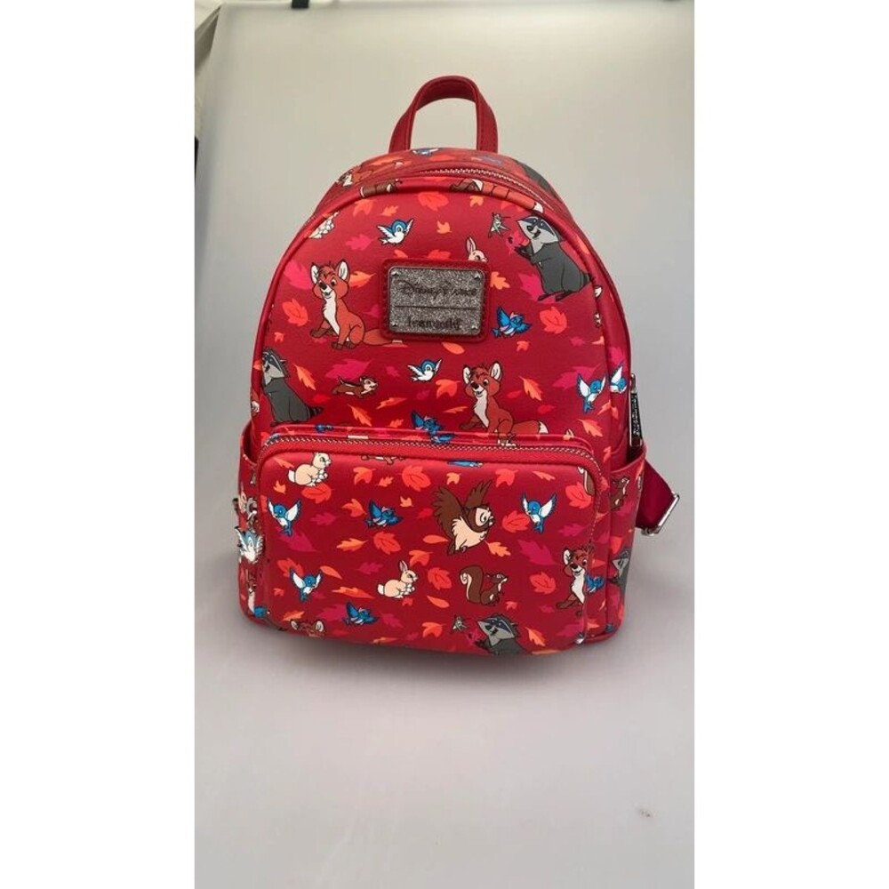 AOP Disney Parks Loungefly Forest Friends Woodland Critters Mini Backpack NWT
